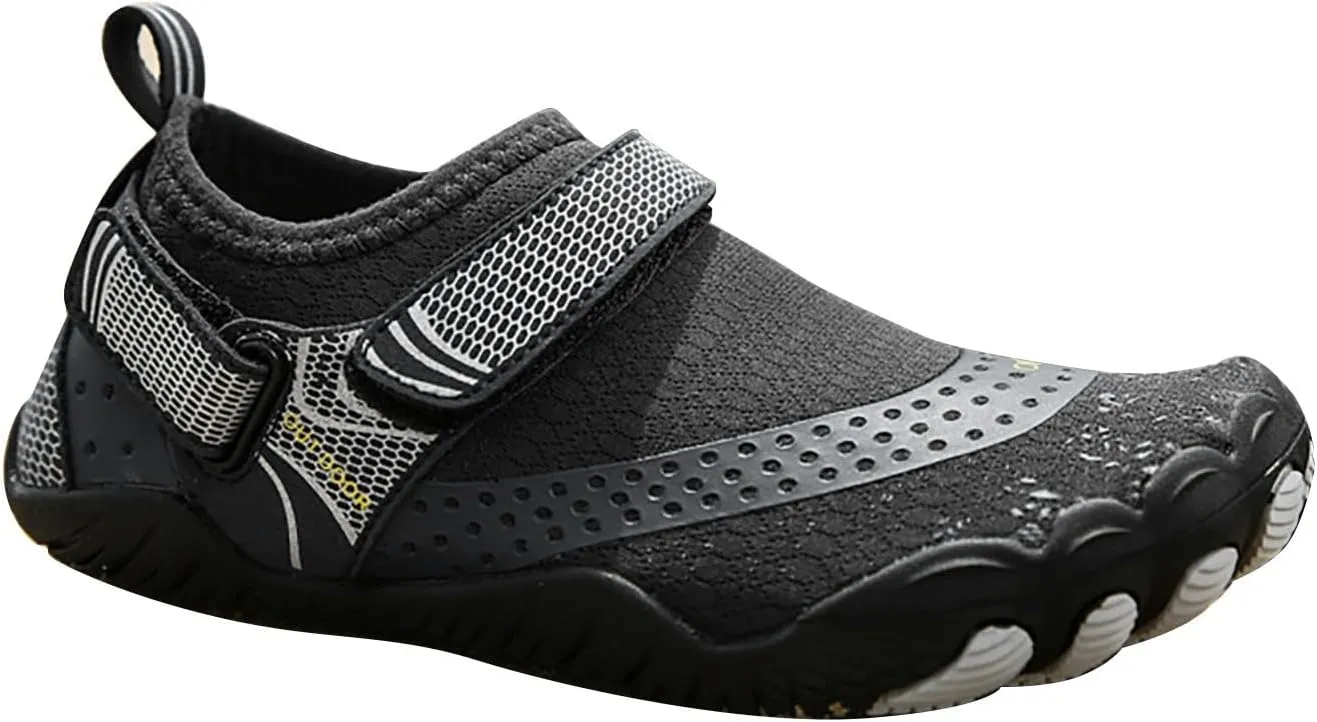 Adult Water Shoes Men Size 10.5 Slip on for Men Women Water Hiking Shoes for Women Non Slip Extra Wide Water Shoes Aqua Sports Outdoor Shoes Aqua Socks for Swim Beach Pool Surf Yoga