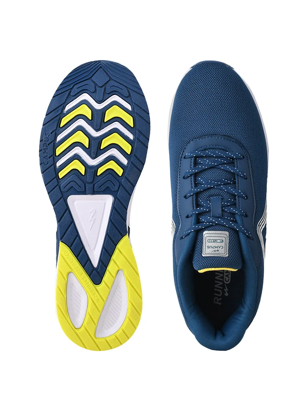 CAMP FAST Blue Men's Running Shoes