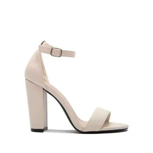 Cashmere Strap Heels