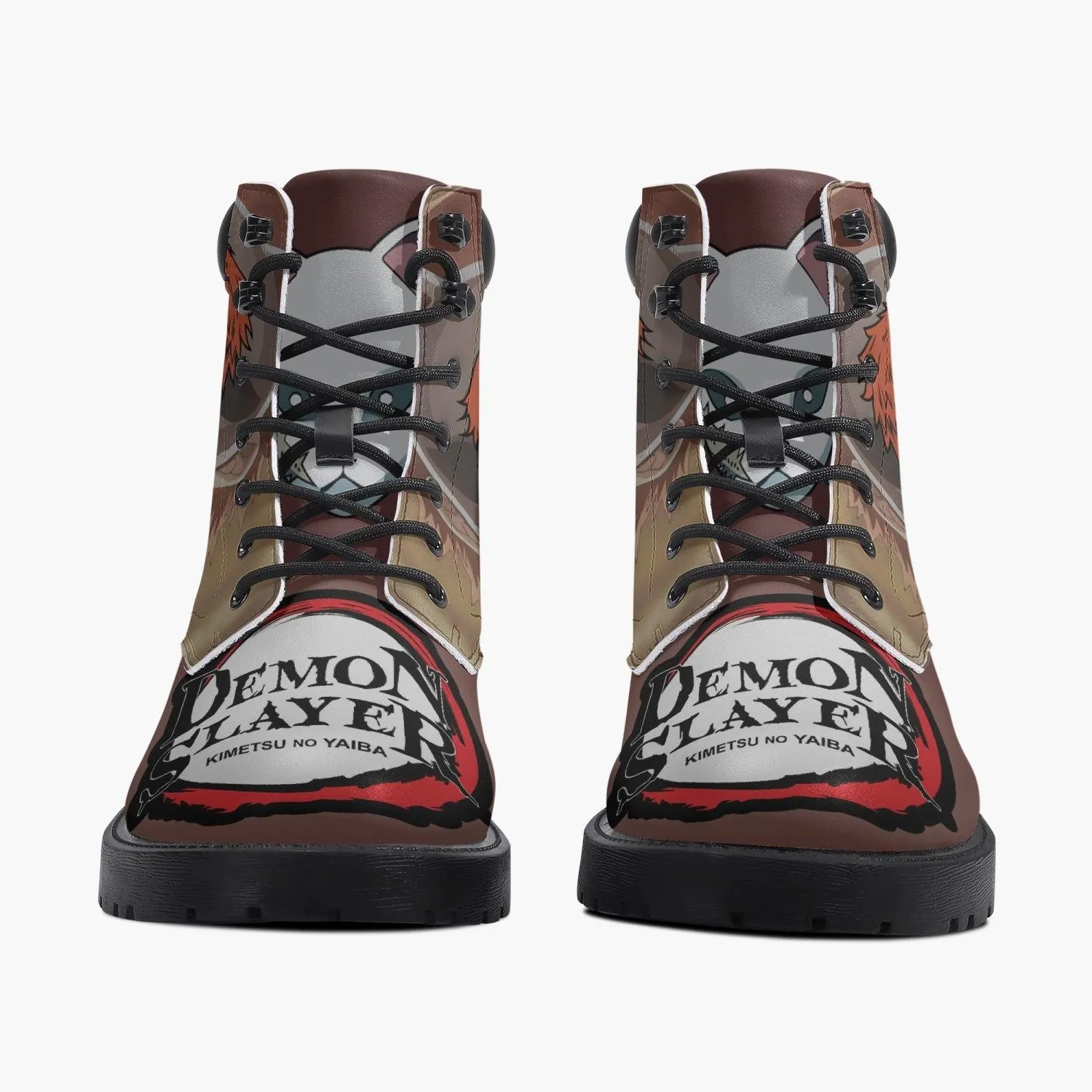Demon Slayer Sabito Casual Leather Boots Anime Shoes