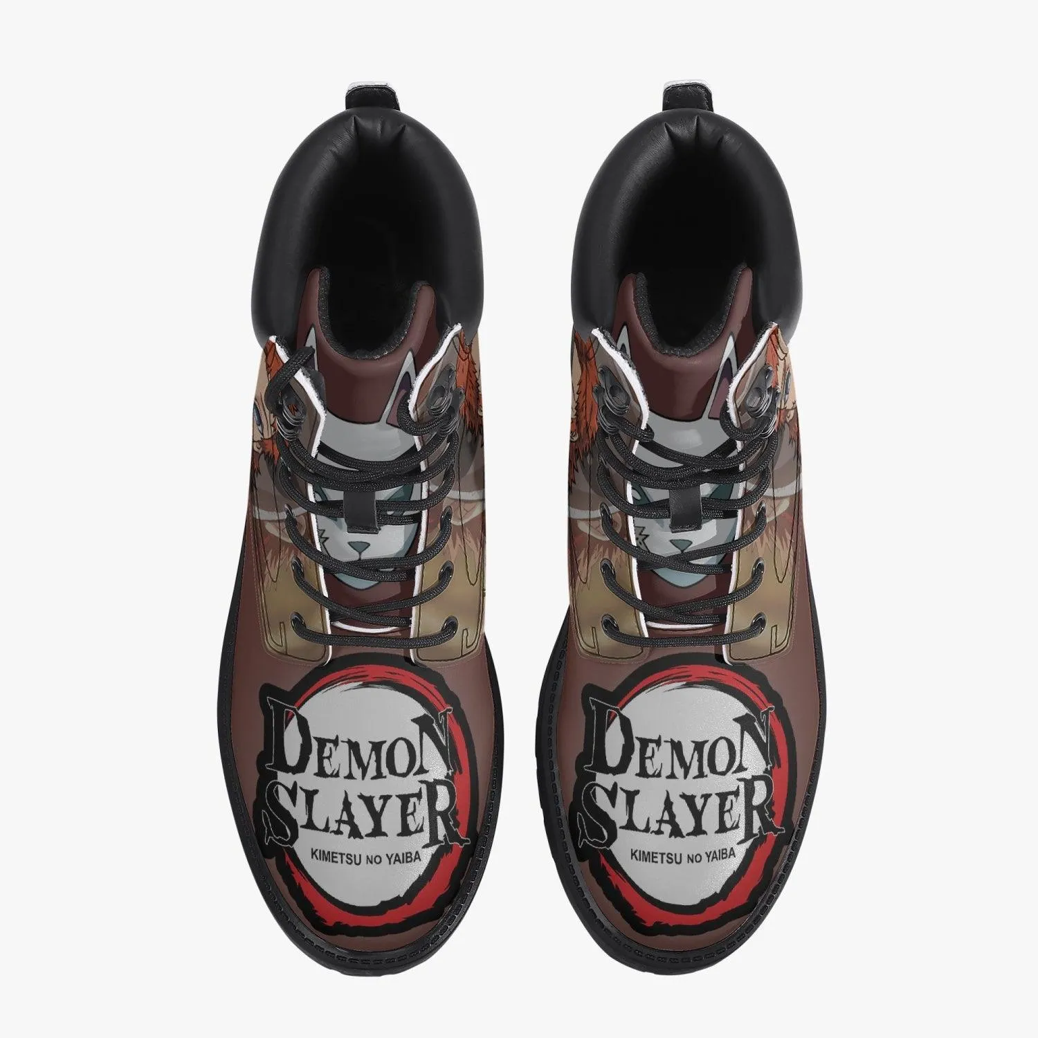 Demon Slayer Sabito Casual Leather Boots Anime Shoes