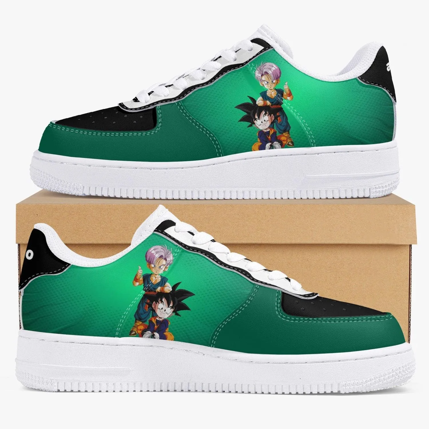 Dragon Ball Z Trunks and Goten AF1 Anime Shoes