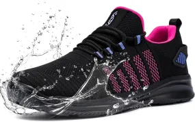 FLOWING PLUME Waterproof Shoes for Men Women Lightweight Tennis Sneaker Slip-Resistant Walking Running Shoes
