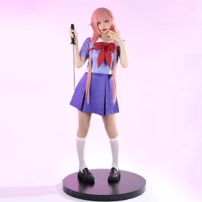 Future Diary Mirai Nikki Yuno Gasai School Uniform Cosplay Costume