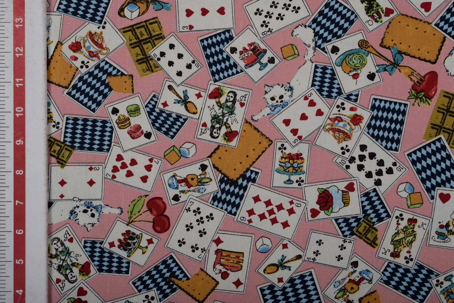 Multicolour Cotton Canvas Fabric