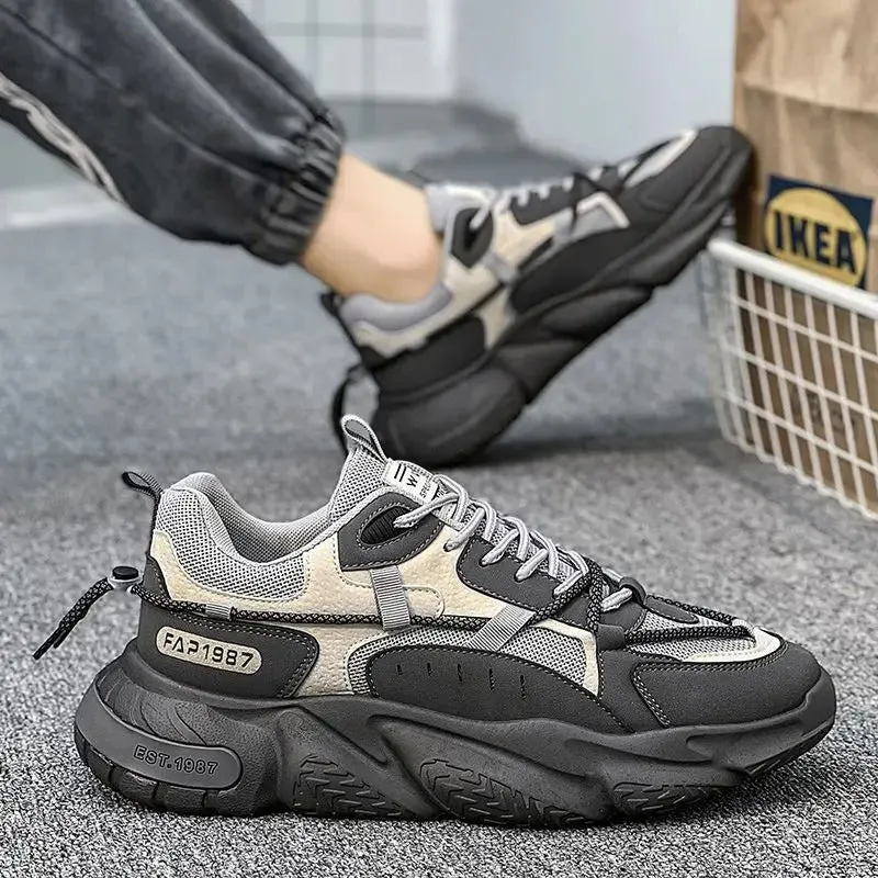 Retro Running Basketball Shoes- Comfortable, Breathable, & Cushioned Sneakers