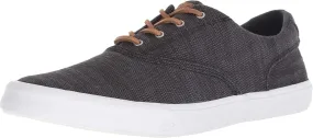 Sperry Mens Striper II CVO Baja Sneaker, Black, 8