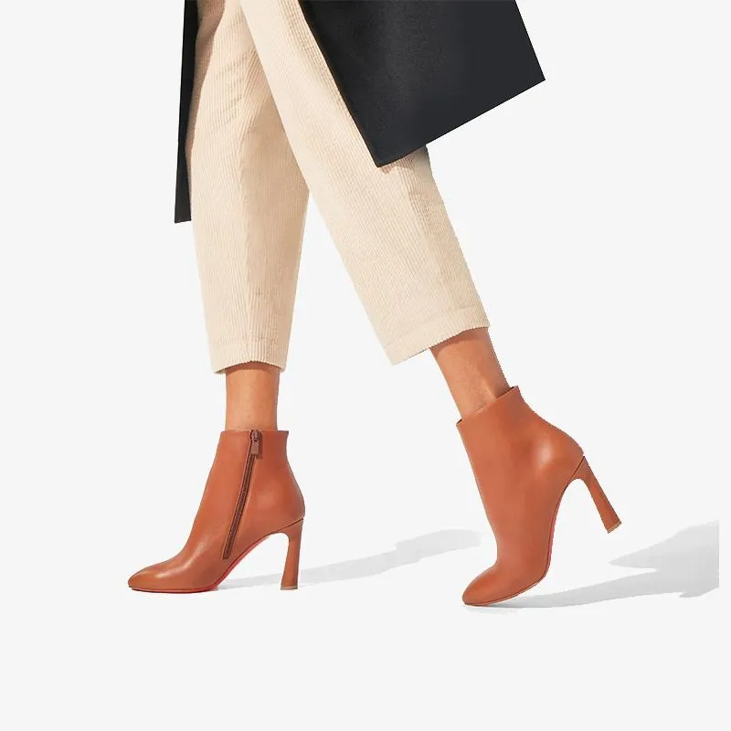 Stylish Calfskin Ankle Boot