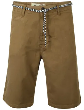 Tokyo Laundry Kendall dark yellow shorts