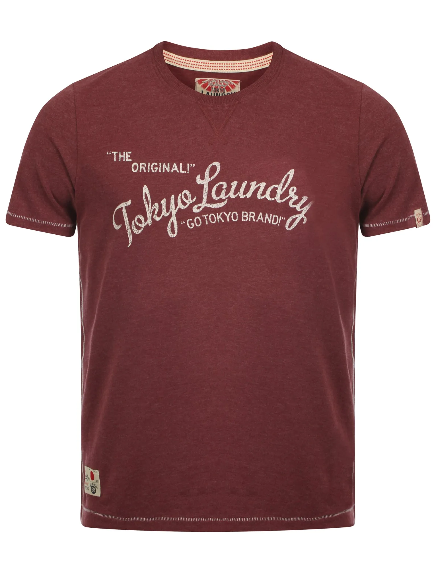 Tokyo Laundry Norman Oxblood t-shirt