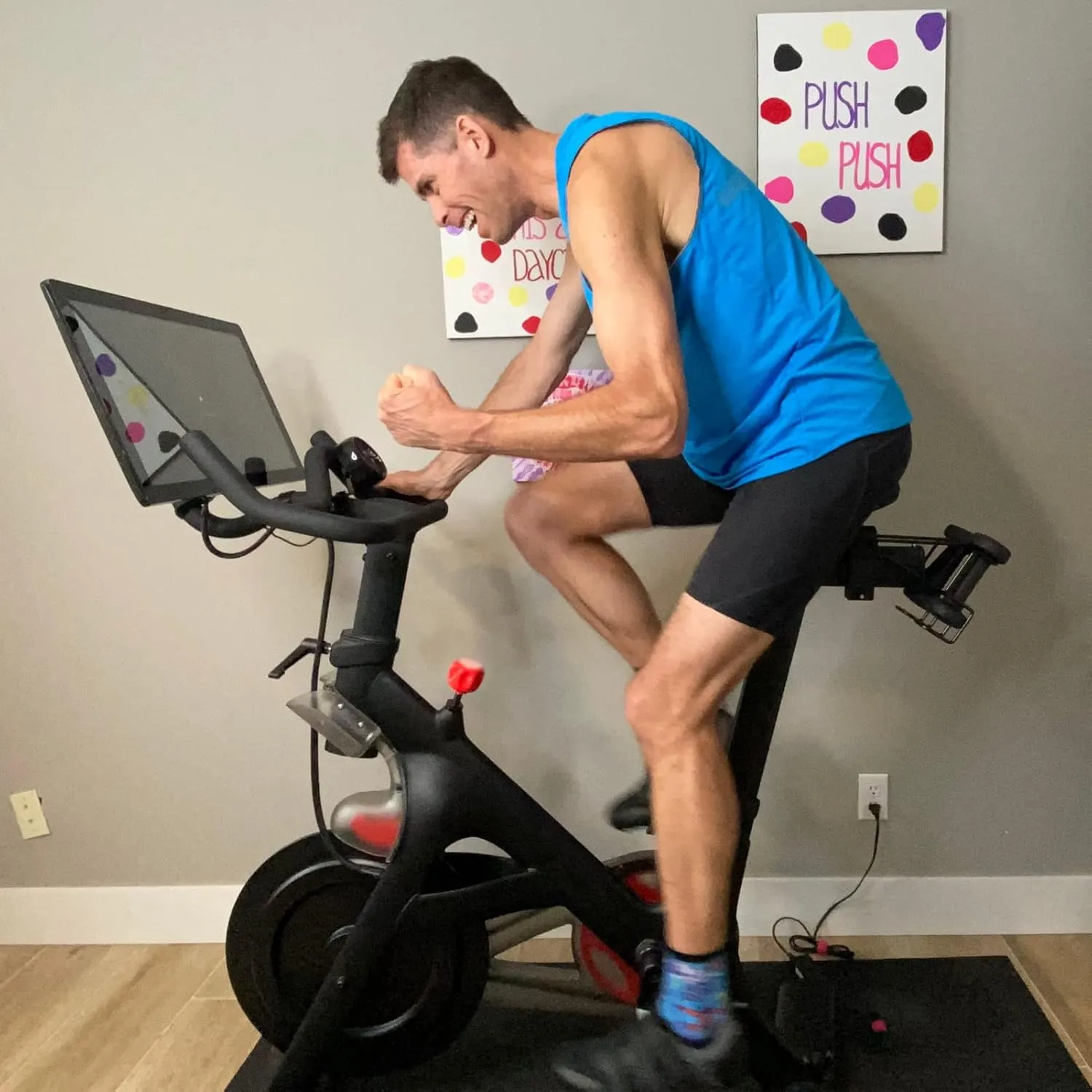 Unisex Road Bike Cycling Shoes Compatible with Peloton Shimano SPD Bike Riding Shoes for Men Women, 3 Straps, Pre-Installed Delta Cleats for Indoor Outdoor Cycling Biking