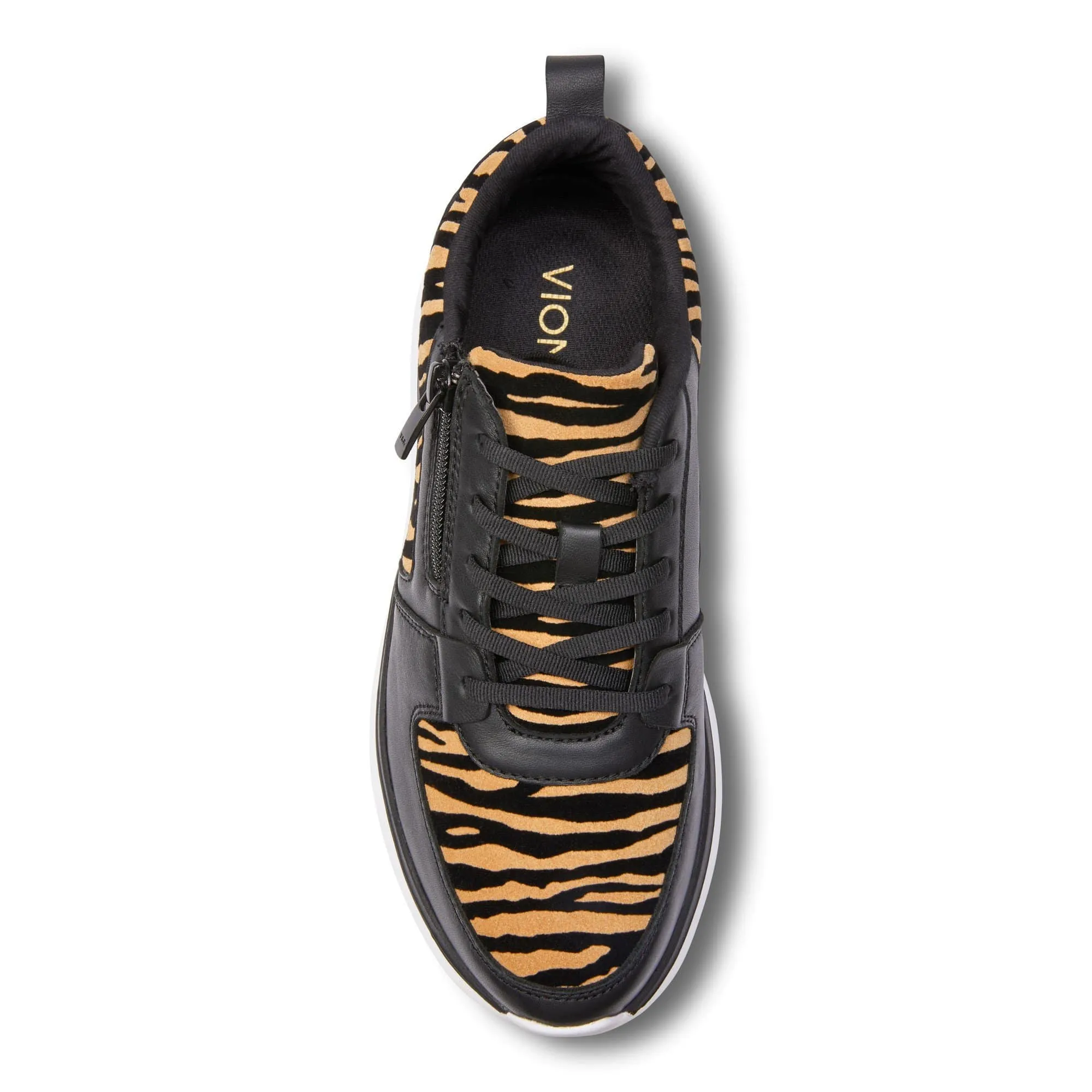 Vionic Women's Delmar Remi Sneakers- Black/ Tiger
