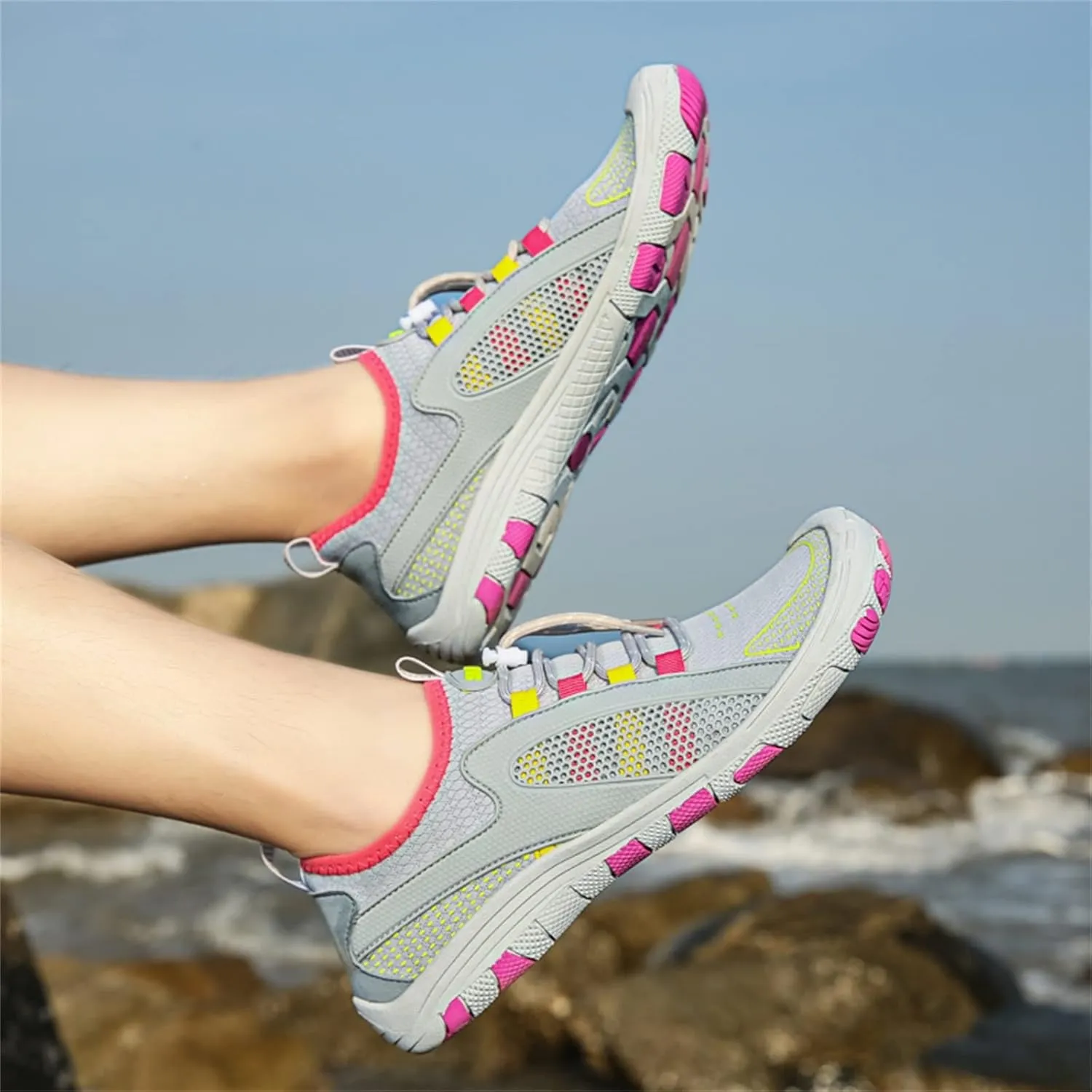 Water Shoes Barefoot Aqua Quick Dry for Women Men Beach Swim Pool Surf Yoga Hiking Kayaking Lightweight Non Slip Outdoor Shoes