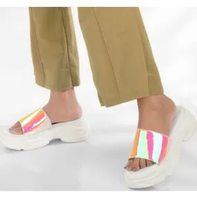 Women Platform-Heeled Sandals