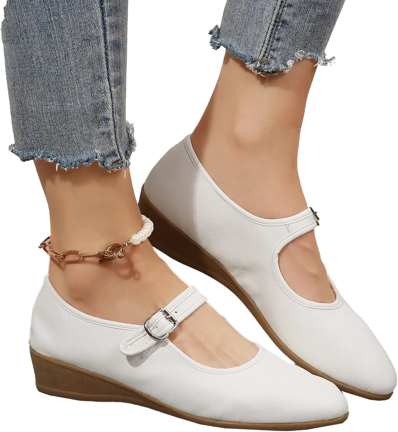 Women’s Round Toe Flats Shoes Ballet Flats Classic Comfortable Flats for Women