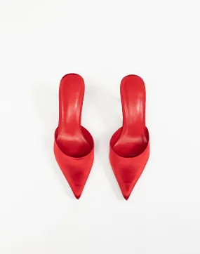 Xayden Heels (Saffron Satin) - By Billini